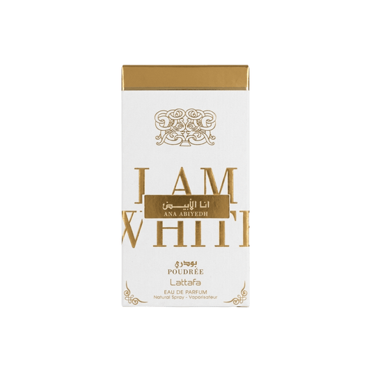 Lattafa Ana Abiyedh Poudree Eau de Parfum 60ml embalagem original