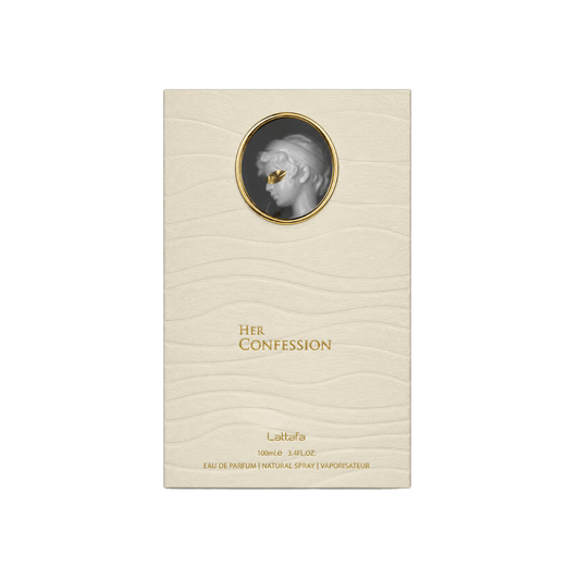 Lattafa Her Confession Eau de Parfum 100ml embalagem original