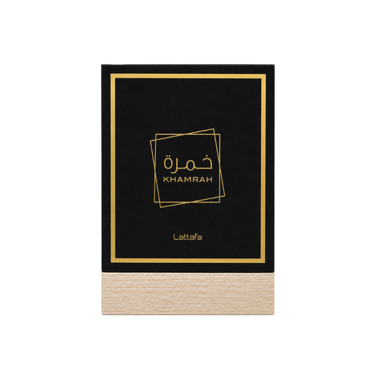 Lattafa Khamrah Eau de Parfum 100ml embalagem original