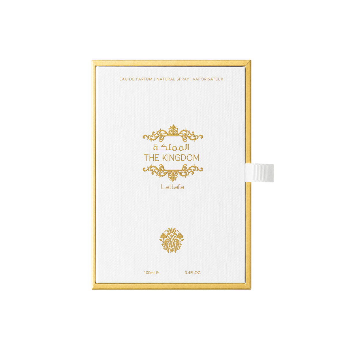 Lattafa The Kingdom Men Eau de Parfum 100ml embalagem original
