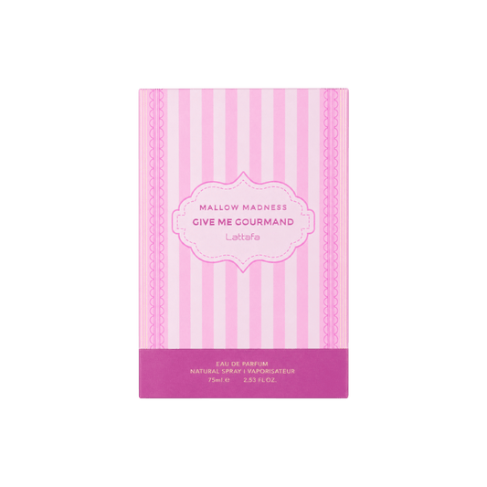 Lattafa Give me Gourmand Mallow Madness Eau de Parfum 75ml embalagem original