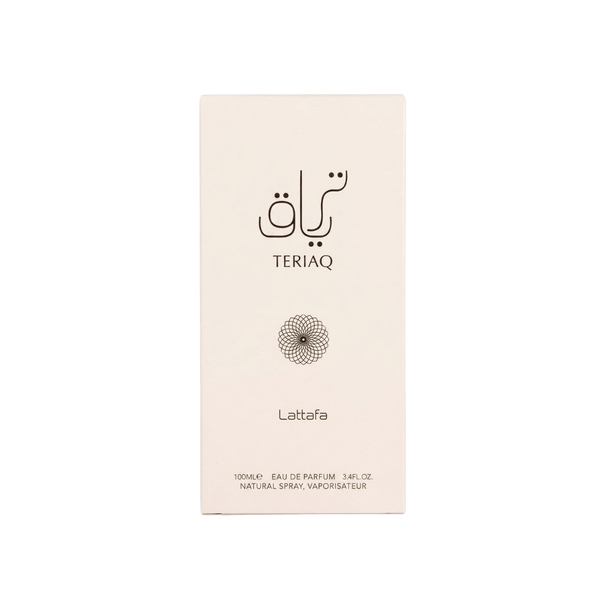 Lattafa Teriaq Eau de Parfum 100ml embalagem original
