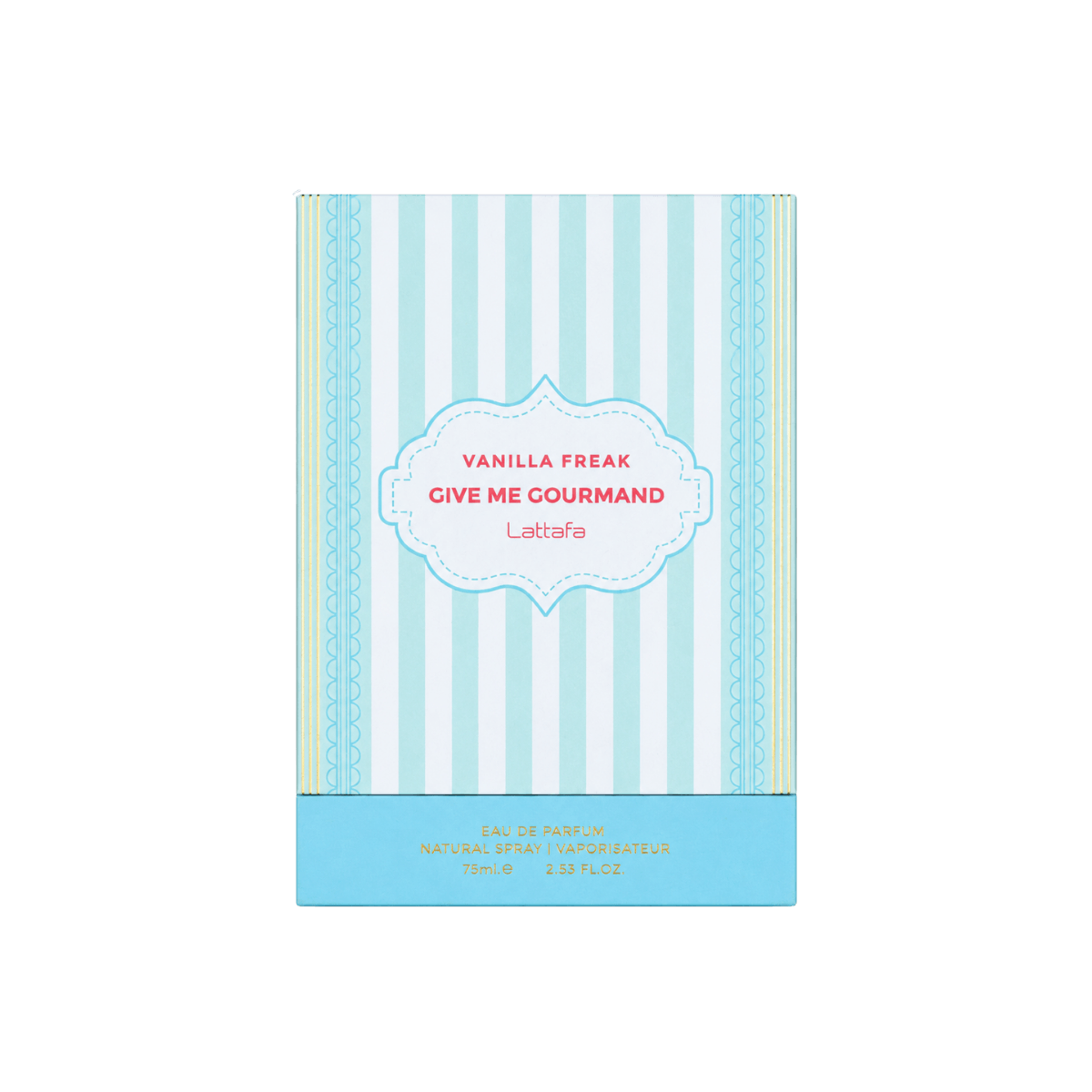 Lattafa Give me Gourmand Vanilla Freak Eau de Parfum 75ml embalagem original