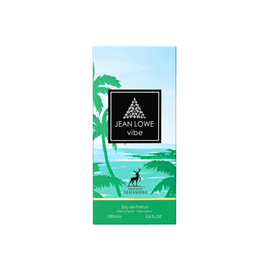 Maison Alhambra Jean Lowe Vibe Eau de Parfum 100ml embalagem original