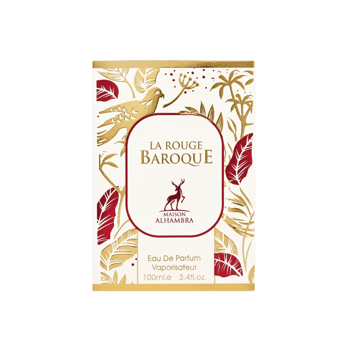 Maison Alhambra La Rouge Baroque Eau de Parfum 100ml embalagem original