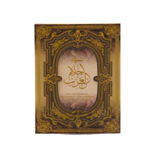 Ard Al Zaafaran Oud Ahlam Al Arab Eau de Parfum 100 ml embalagem original