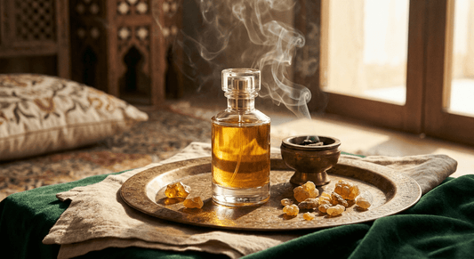 Âmbar: calor, resina e sensualidade na pele