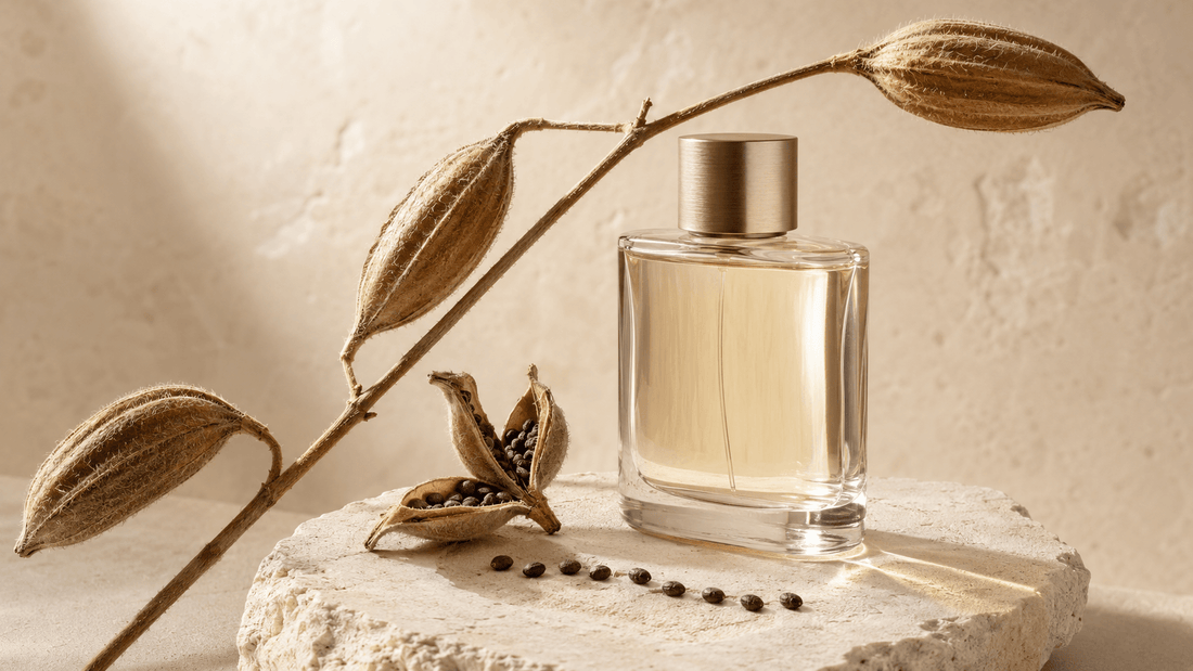 Ambreta: o musk vegetal que cheira como pele aquecida