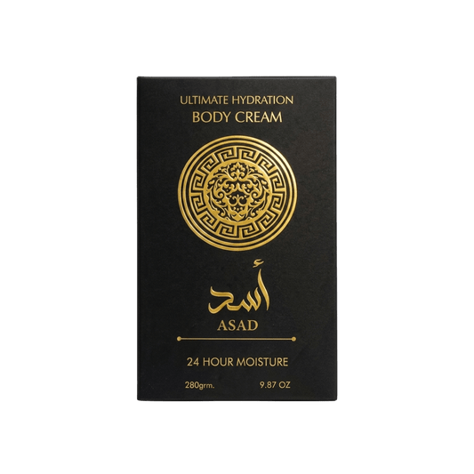 Ard Al Zaafaran Asad (Lattafa) Body Cream 280g embalagem original