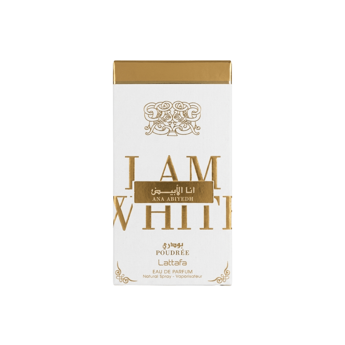 Lattafa Ana Abiyedh Poudree Eau de Parfum 60ml embalagem original