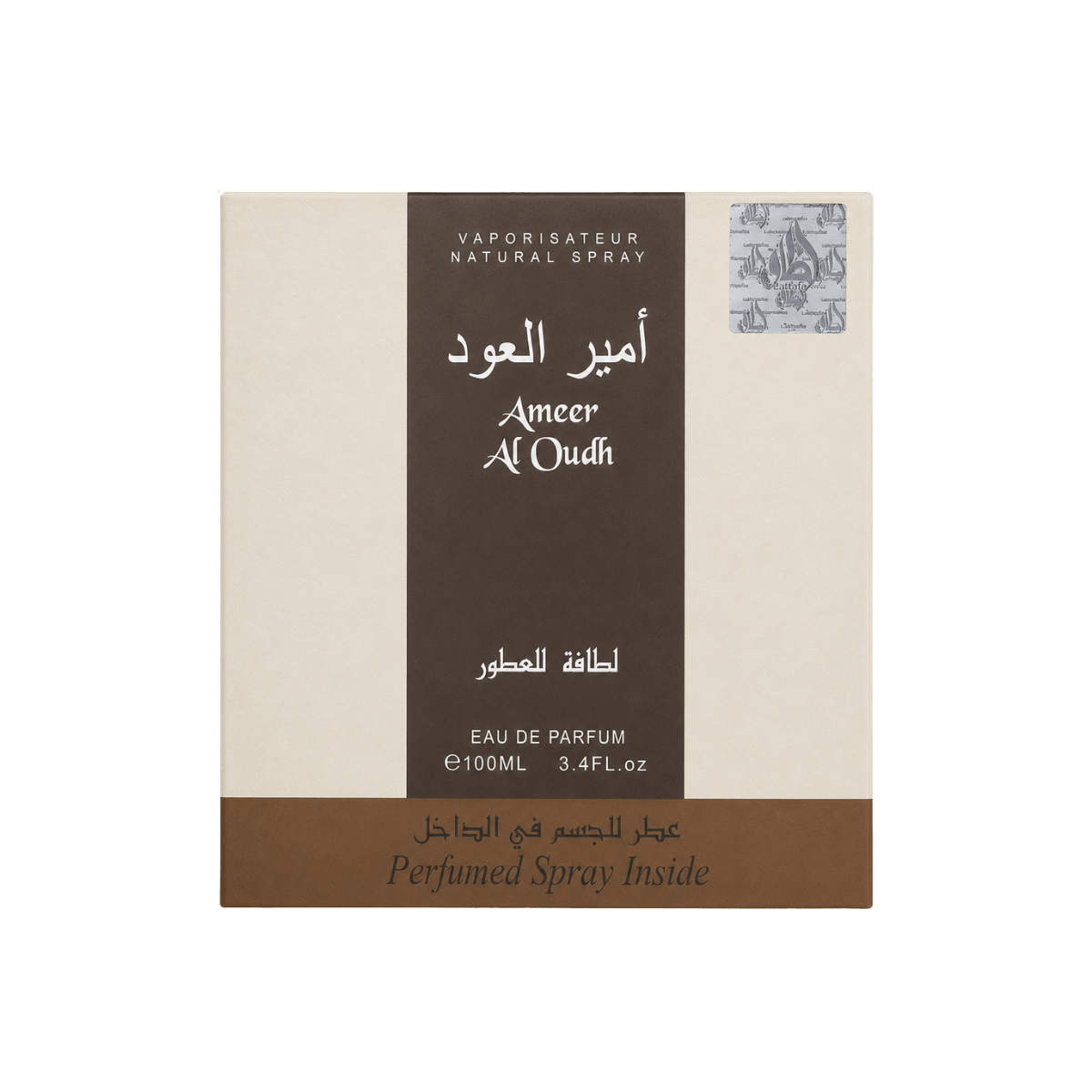 Lattafa Ameer Al Oudh Eau De Parfum 100ml embalagem original