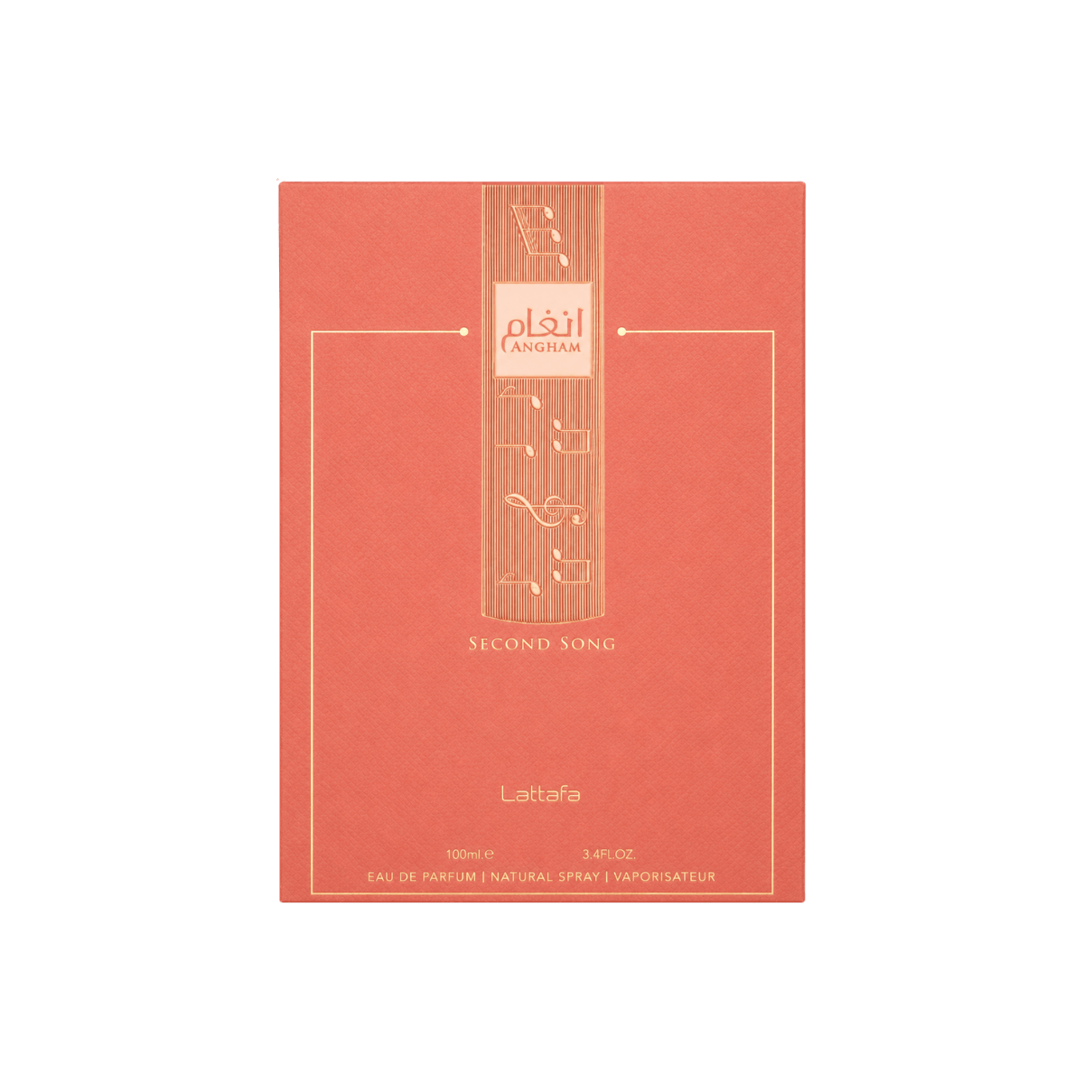 Lattafa Angham&nbsp;Second Song&nbsp; Eau de Parfum 100ml embalagem original