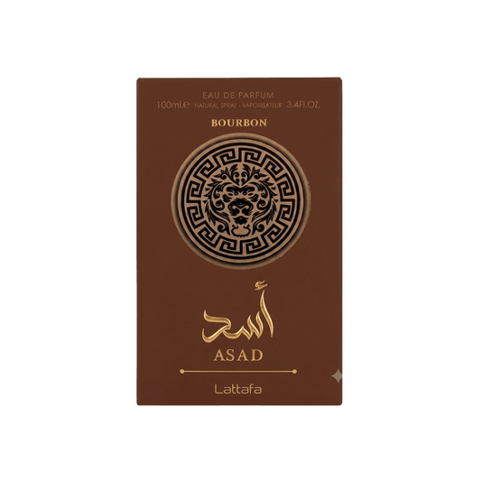 Lattafa Asad Bourbon Eau de Parfum 100ml embalagem original