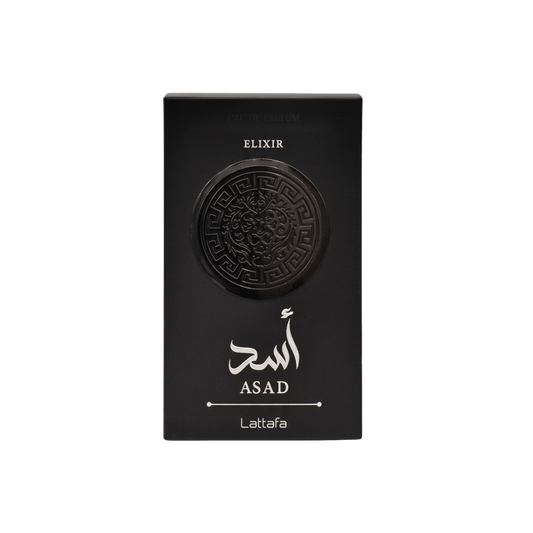 Lattafa Asad Elixir Eau de Parfum 100ml embalagem original