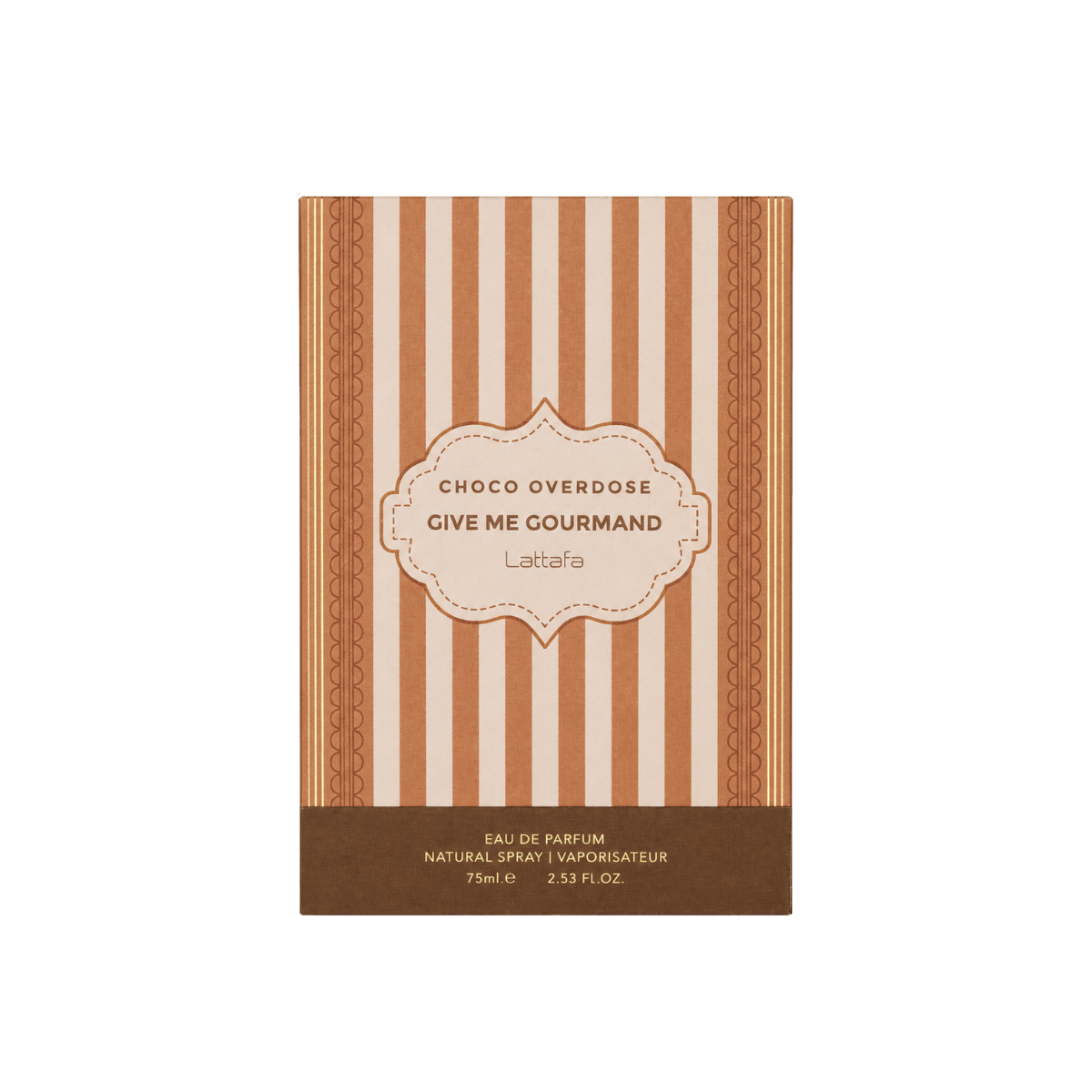 Lattafa Give me Gourmand Choco Overdose Eau de Parfum 75ml embalagem original