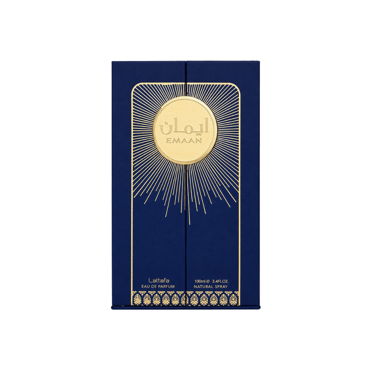 Lattafa Emaan Eau de Parfum 100ml embalagem original