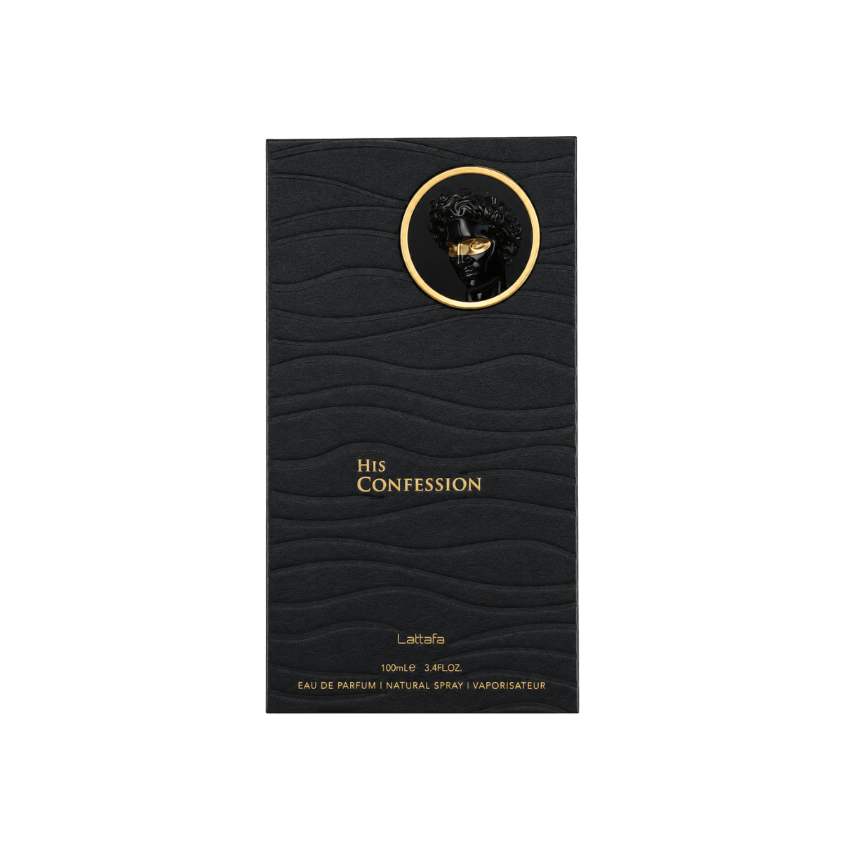 Lattafa His Confession Eau de Parfum 100ml embalagem original