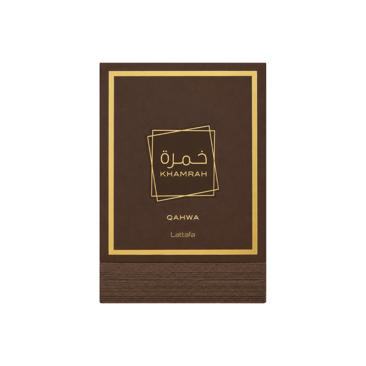 Lattafa Khamrah Qahwa Eau de Parfum 100ml embalagem original