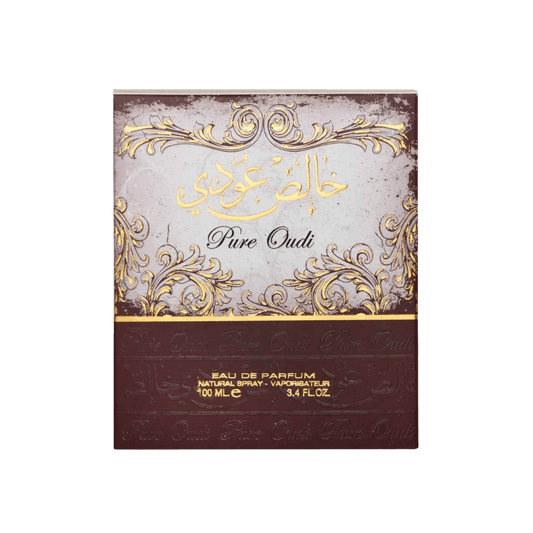 Lattafa Pure Oudi Eau De Parfum 100ml embalagem original
