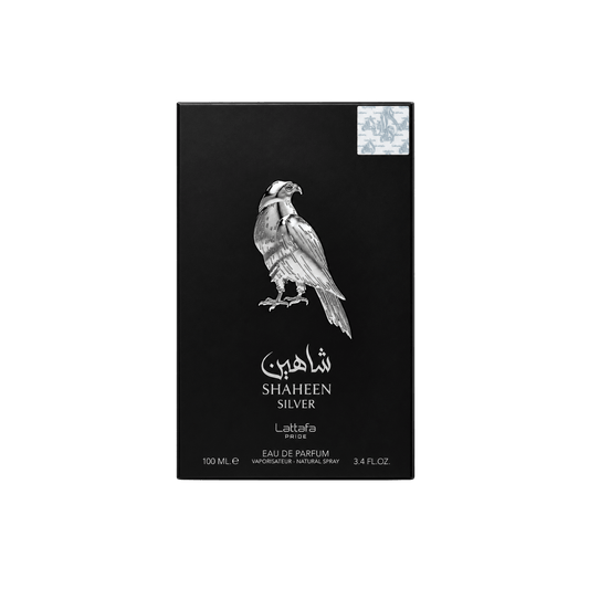 Lattafa Pride Shaheen Silver Eau de Parfum 100ml embalagem original