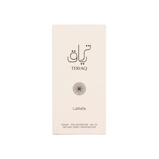 Lattafa Teriaq Eau de Parfum 100ml embalagem original