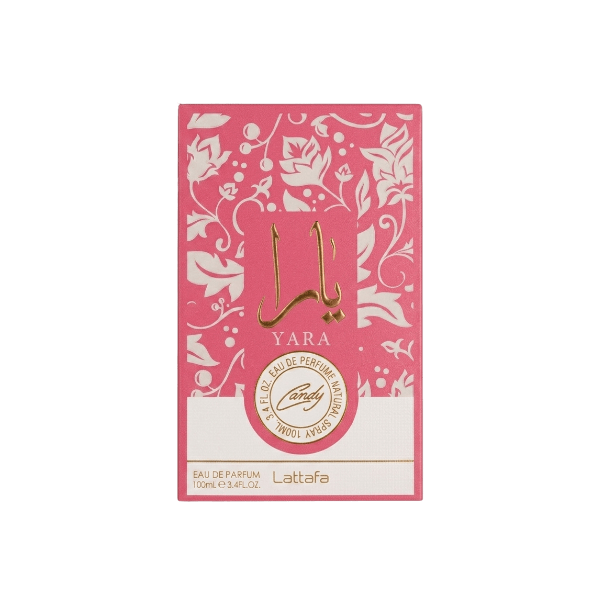 Lattafa Yara Candy Eau de Parfum 100ml embalagem original
