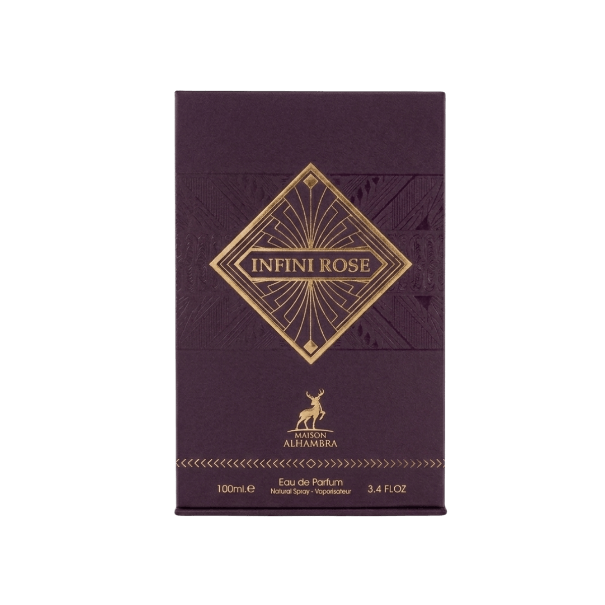 Maison Alhambra Infini Rose Eau de Parfum 100ml embalagem original