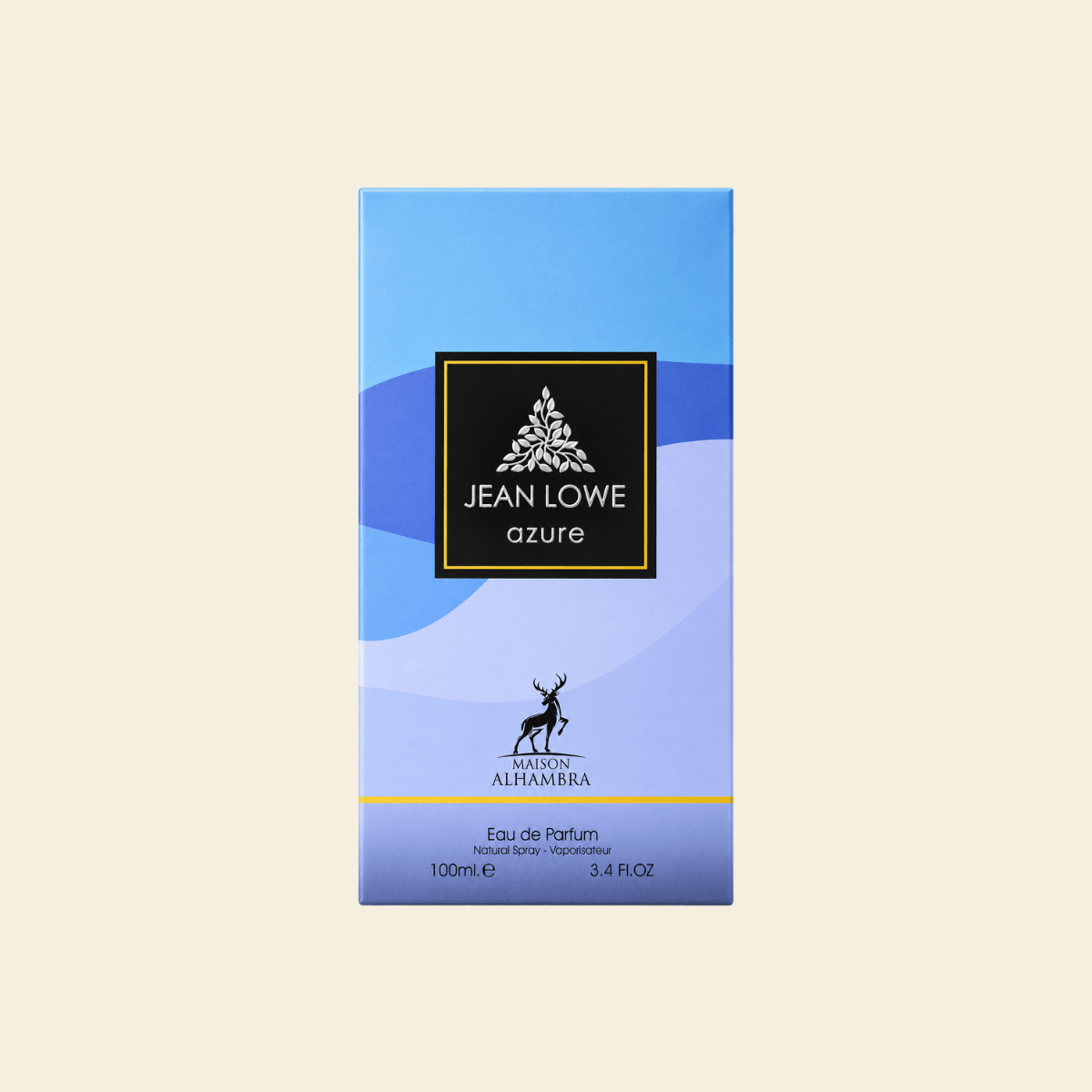 Maison Alhambra Jean Lowe Azure Eau de Parfum 100ml Embalagem Original
