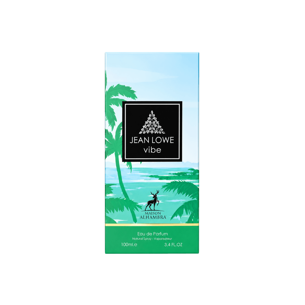 Maison Alhambra Jean Lowe Vibe Eau de Parfum 100ml embalagem original