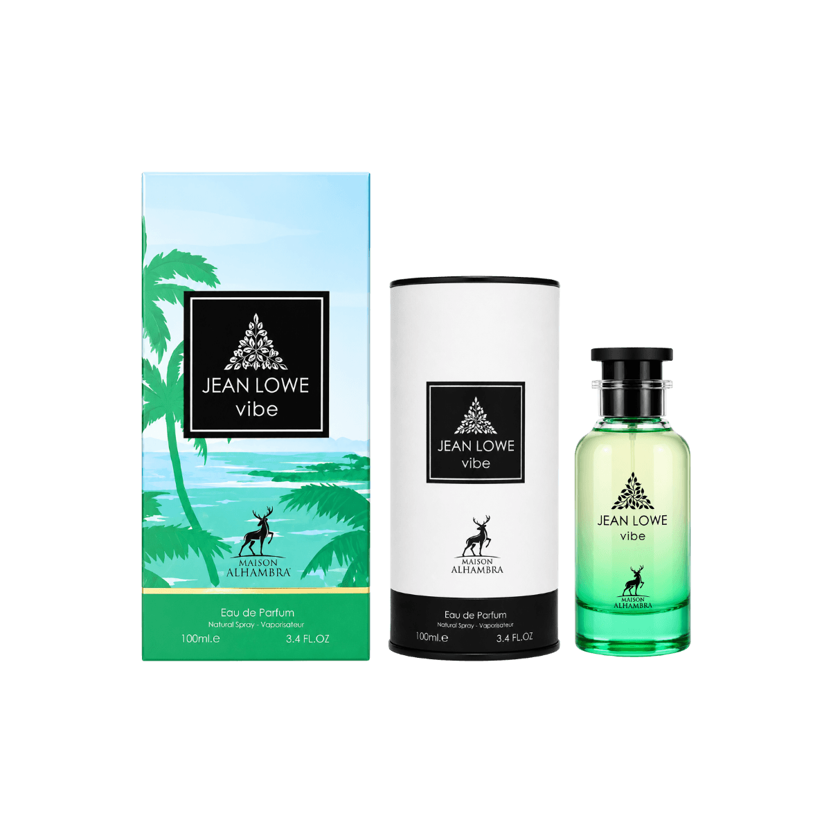 Maison Alhambra Jean Lowe Vibe Eau de Parfum 100ml completo