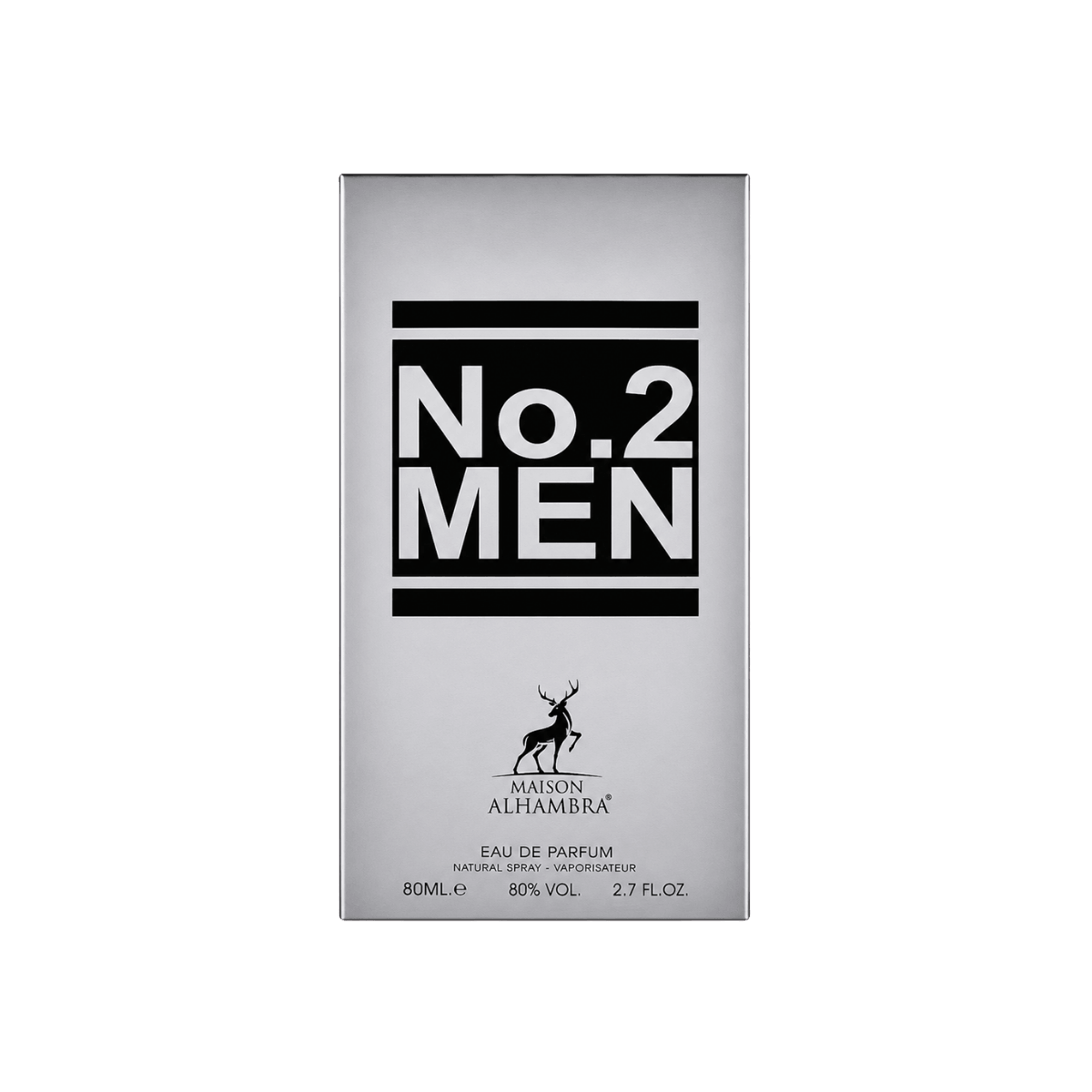 Maison Alhambra  No.2 Men Eau de Parfum 80ml embalagem original