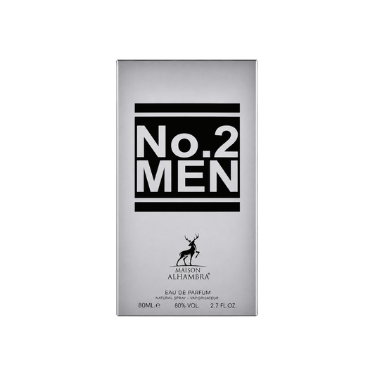 Maison Alhambra  No.2 Men Eau de Parfum 80ml embalagem original