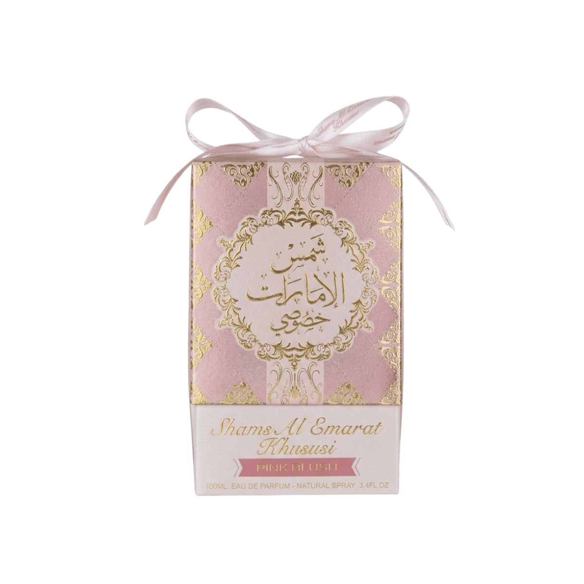 Ard Al Zaafaran Shams Al Emarat Khususi Pink Blush Eau de Parfum 100ml embalagem original