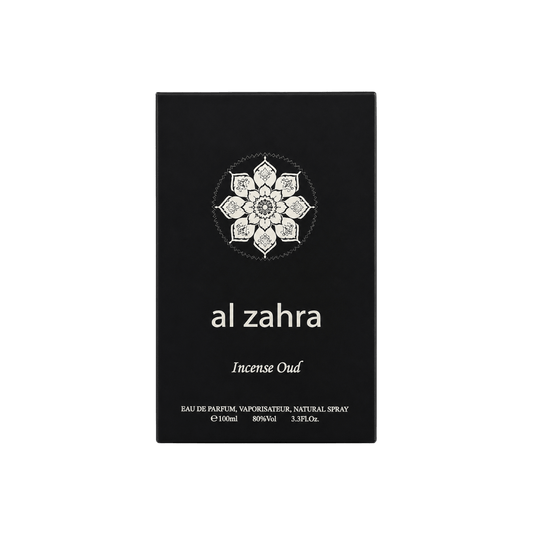 Al Zahra Incense Oud Eau de Parfum 100ml embalagem oriinal