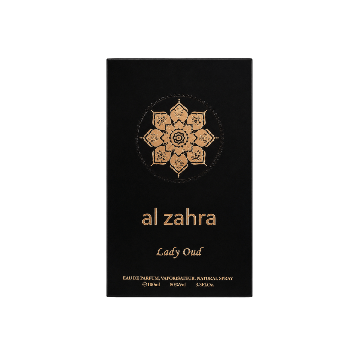 Al Zahra Lady Oud Eau de Parfum 100ml embalagem original
